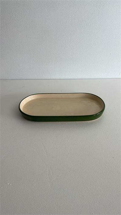 Boleira pequena areia com verde 11cm D x 6cm A para alugar em ARACAJU/SE
