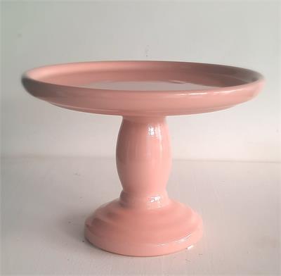 PRATO ROSA P 9X20CM BORDA PRA BAIXO para alugar em MACAE/RJ