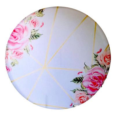 Vaso bola rose gold para alugar em Niterói/RJ