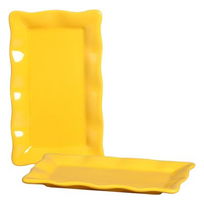 PRATO LARANJA G               A14X28CM para alugar em MACAE/RJ