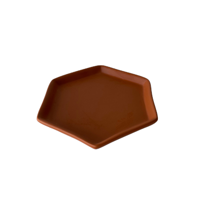 Boleira madeira com borda Terracota M 20cm D x 18cm A para alugar em ARACAJU/SE