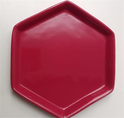 PRATO ROSA PINK P 18X13CM para alugar em MACAE/RJ