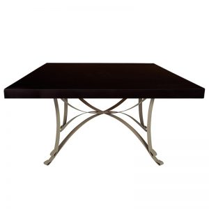 MESA VENEZA PE CAPUC TAMPO QUADRADO REVESTIDO AZUL  1.60X1.60 para alugar em Ribeirão Preto/SP