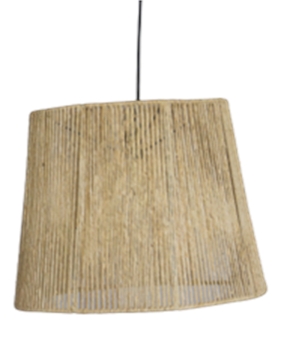 Luminária sisal 01 - alt 30x diam 25cm para alugar em Volta Redonda/RJ
