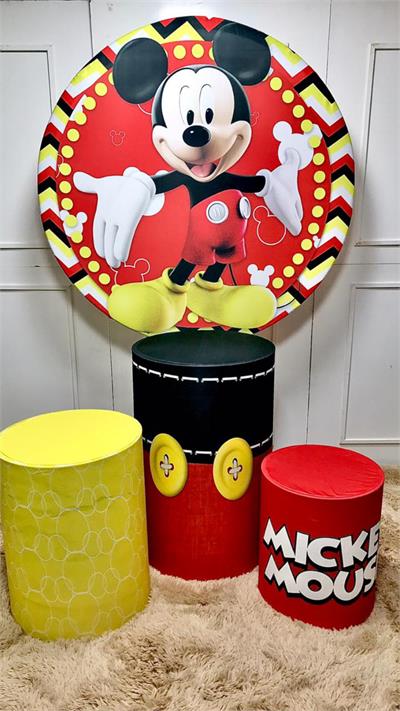 Decoração de festa tema Mickey