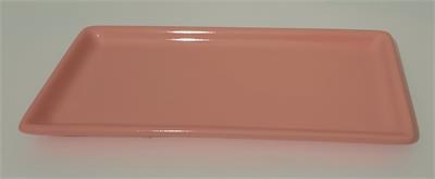 PRATO ROSA LARA 10X17CM para alugar em MACAE/RJ