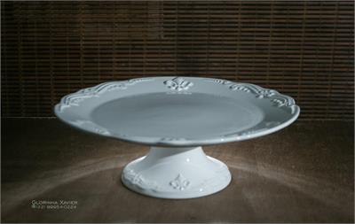 PRATO BRANCO GG 40X16CM para alugar em MACAE/RJ
