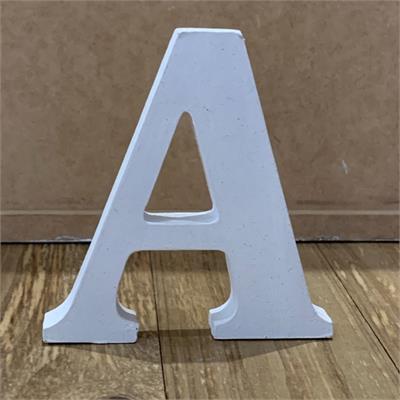LETRA M EM MDF BRANCA (12CM A) para alugar em São Bernardo do Campo/SP