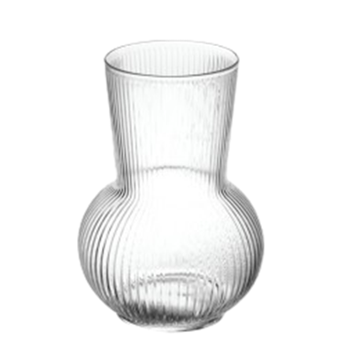 Vaso e castiçal vidro 20x14cm para alugar em Volta Redonda/RJ