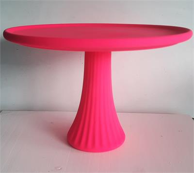 BANDEJA ROSA NEON 30X14CM para alugar em MACAE/RJ