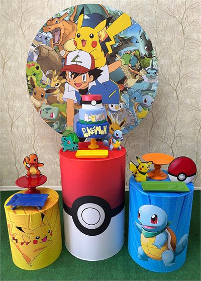 Capa cilindro G pokémon  para alugar em Campinas/SP