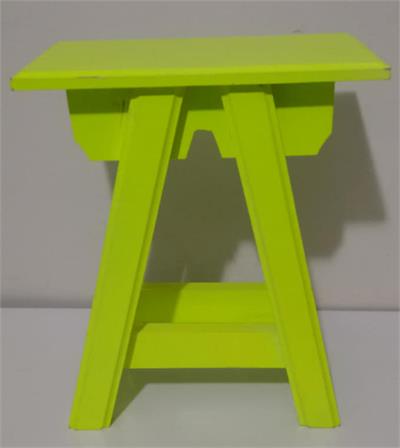 VASO AMARELO NEON TULIPA 17X9CM para alugar em MACAE/RJ