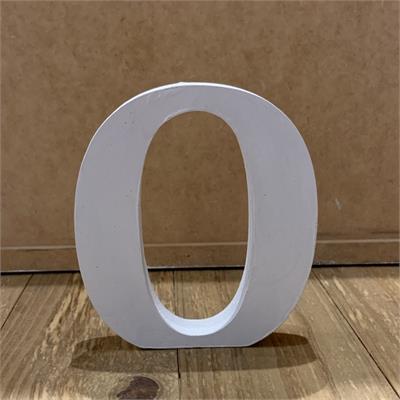 LETRA M EM MDF BRANCA (12CM A) para alugar em São Bernardo do Campo/SP