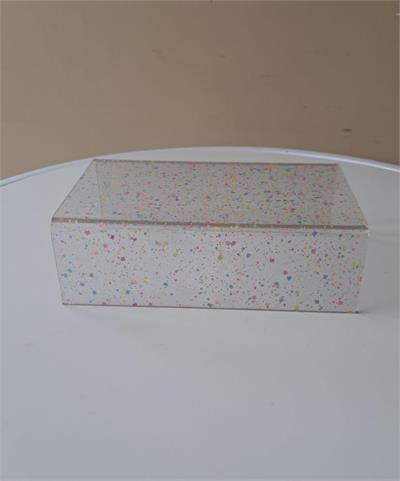 Suporte acrílico retang. G pink 12x30x10 para alugar em ARACAJU/SE