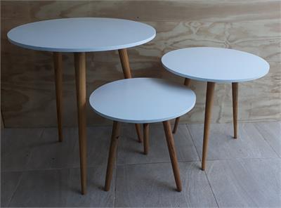 APARADOR BRANCO KELEN A45X30X55CM para alugar em MACAE/RJ