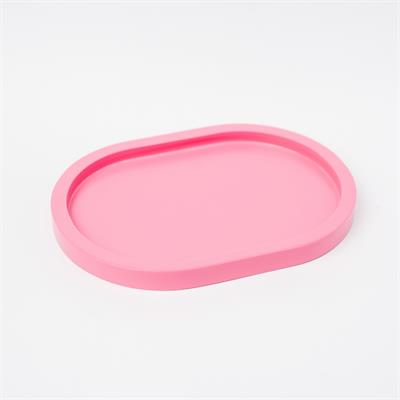 Boleira Candy Laqueada Rosa Chiclete Alta para alugar em Piracicaba/SP