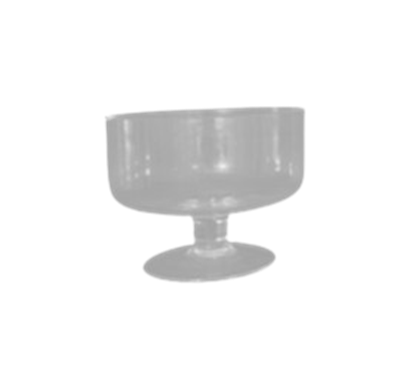 Vaso de vidro 22x6,5cm para alugar em Volta Redonda/RJ