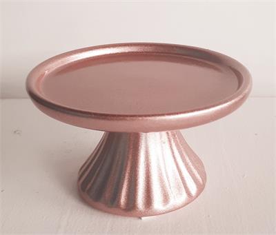 BANDEJA ROSE GOLD ESPELHO 30X22CM para alugar em MACAE/RJ