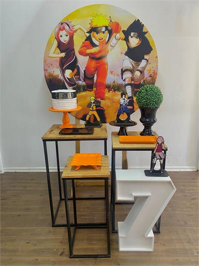 Decoração Naruto para alugar em Campinas/SP