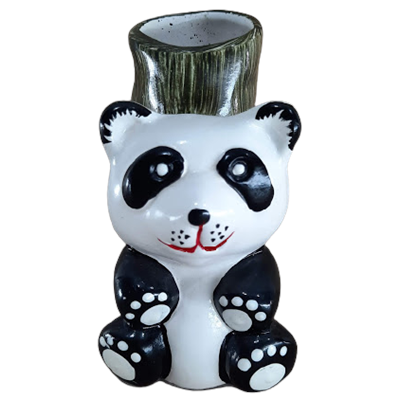 Cabeça panda - Display de mesa para alugar em Niterói/RJ