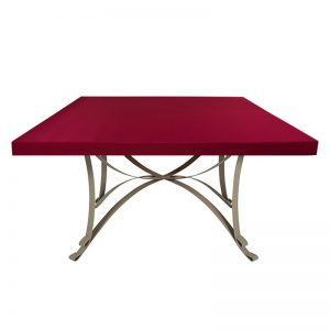 MESA VENEZA PE CAPUC TAMPO QUADRADO REVESTIDO AZUL  1.60X1.60 para alugar em Ribeirão Preto/SP