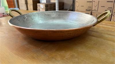 TACHO COBRE 32cm para alugar em Ilhabela/SP