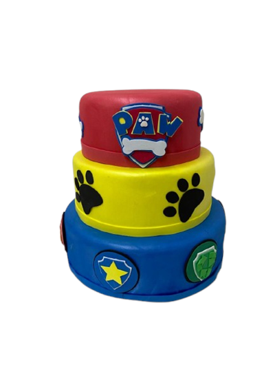 Placa Paw Patrol MDF para alugar em Campinas/SP