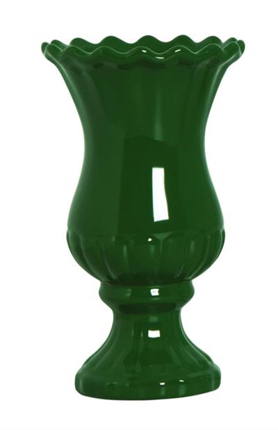 VASO VERDE ONDA PP              A13X7CM para alugar em MACAE/RJ
