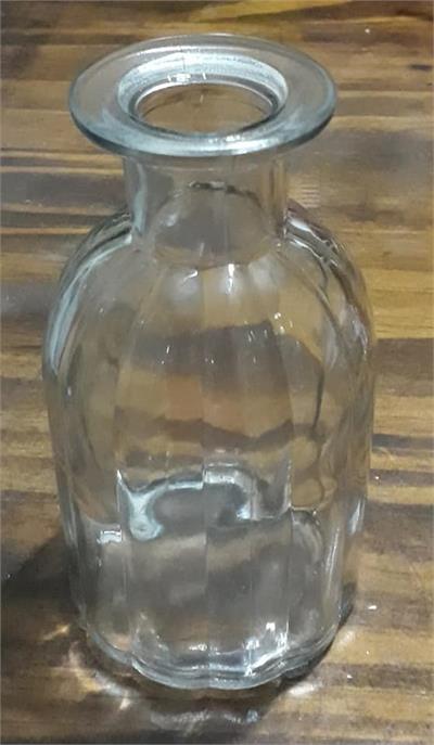 VASO VIDRO RENDA LAÇO       A15X6CM para alugar em MACAE/RJ