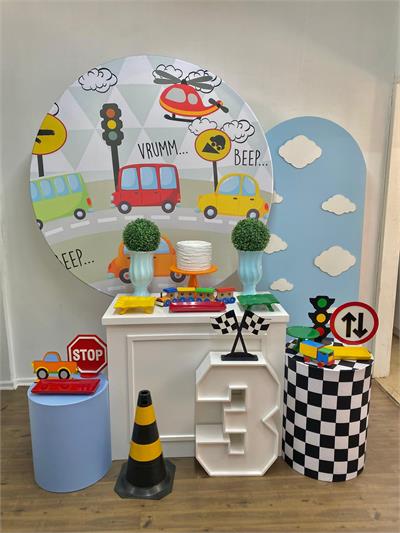 Decoração Carrinhos  para alugar em Campinas/SP