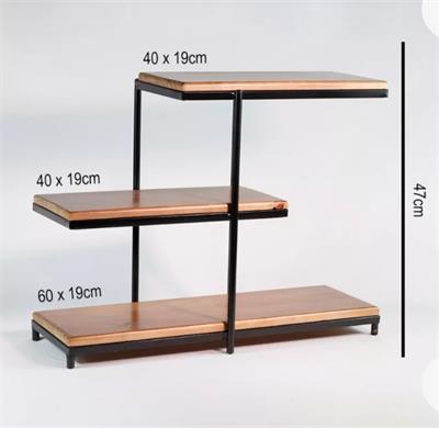PRATELEIRA TRIANGULAR BUFFET     A46CM para alugar em MACAE/RJ