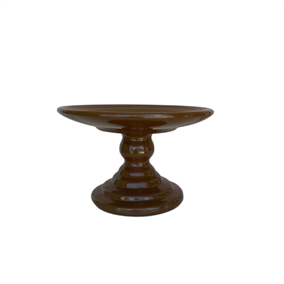 Bandeja tripé terracota G 16cm D x 16cm A para alugar em ARACAJU/SE