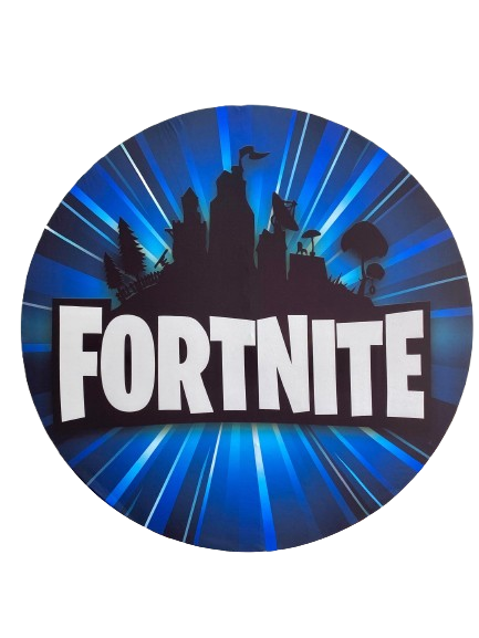 Placa Fortnite MDF para alugar em Campinas/SP