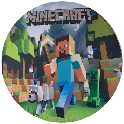 Feltro Creeper (Minecraft) para alugar em Niterói/RJ