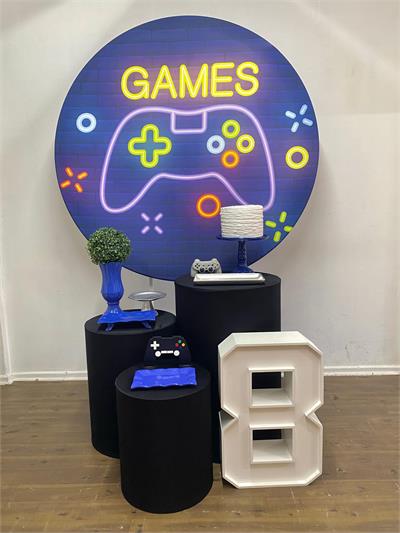 Decoração Video Game para alugar em Campinas/SP