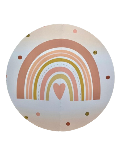 Decoração Arco Íris Boho para alugar em Campinas/SP