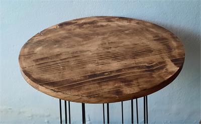 BASE MESA MADEIRA RUSTICO   80 CM ALTURA para alugar em MACAE/RJ