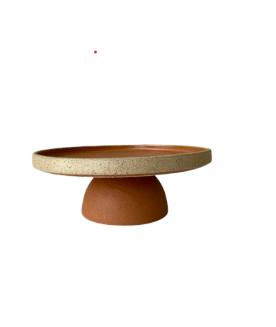 Vaso ampulheta terracota claro 11cm D x 18cm A para alugar em ARACAJU/SE