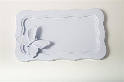 Bandeja Dourada Rectangular  para alugar em Maputo/AC
