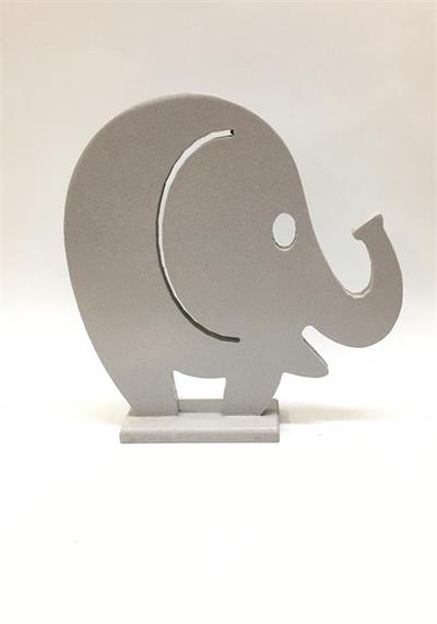 Elefante Cinza P para alugar em Campinas/SP