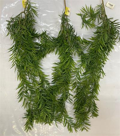 Pendente de Samambaia verde (10 un.) para alugar