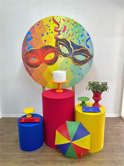 Decoração Carnaval para alugar em Campinas/SP