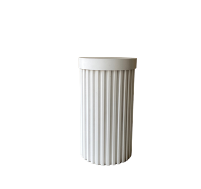 Bandeja Oval Branca 24cm comp x 12cm larg para alugar em ARACAJU/SE