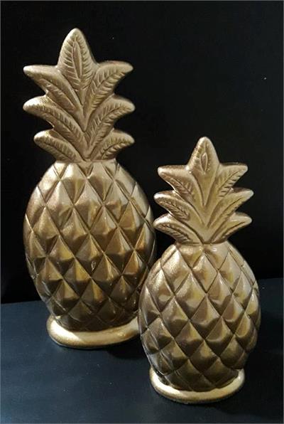 ABACAXI DOURADO 22CM para alugar em MACAE/RJ