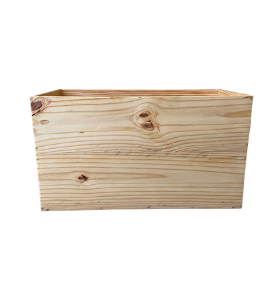 Bandeja pinus c pés e listras vermelhas 25cm C x 15cm L x 6,5 A para alugar em ARACAJU/SE