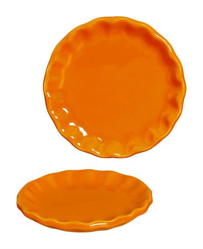 BANDEJA LARANJA ONDA COM PE 5X27X17CM para alugar em MACAE/RJ