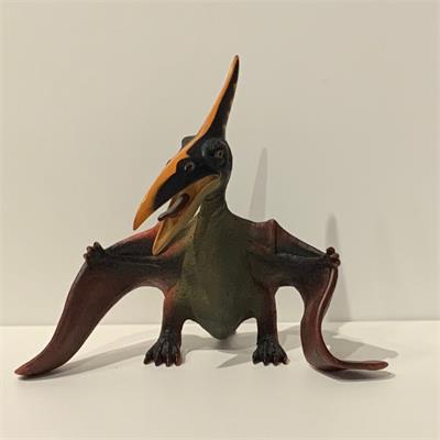DINOSSAURO BEGE E VERMELHO para alugar em São Bernardo do Campo/SP