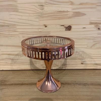 VASO EM METAL CONE COBRE (17D X 31A) para alugar em São Bernardo do Campo/SP