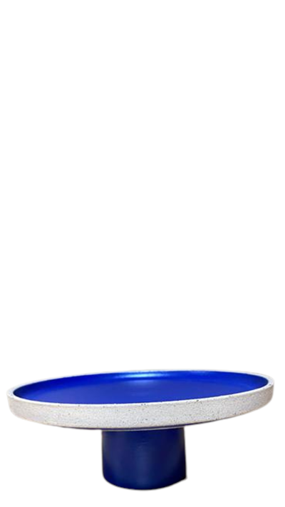 Boleira Lisa azul escuro 29cm D x 10cm A para alugar em ARACAJU/SE