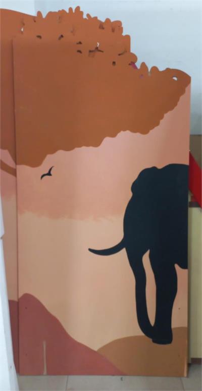 Painel Coringa Pintado à Mão (Gaby Cardoso) para alugar